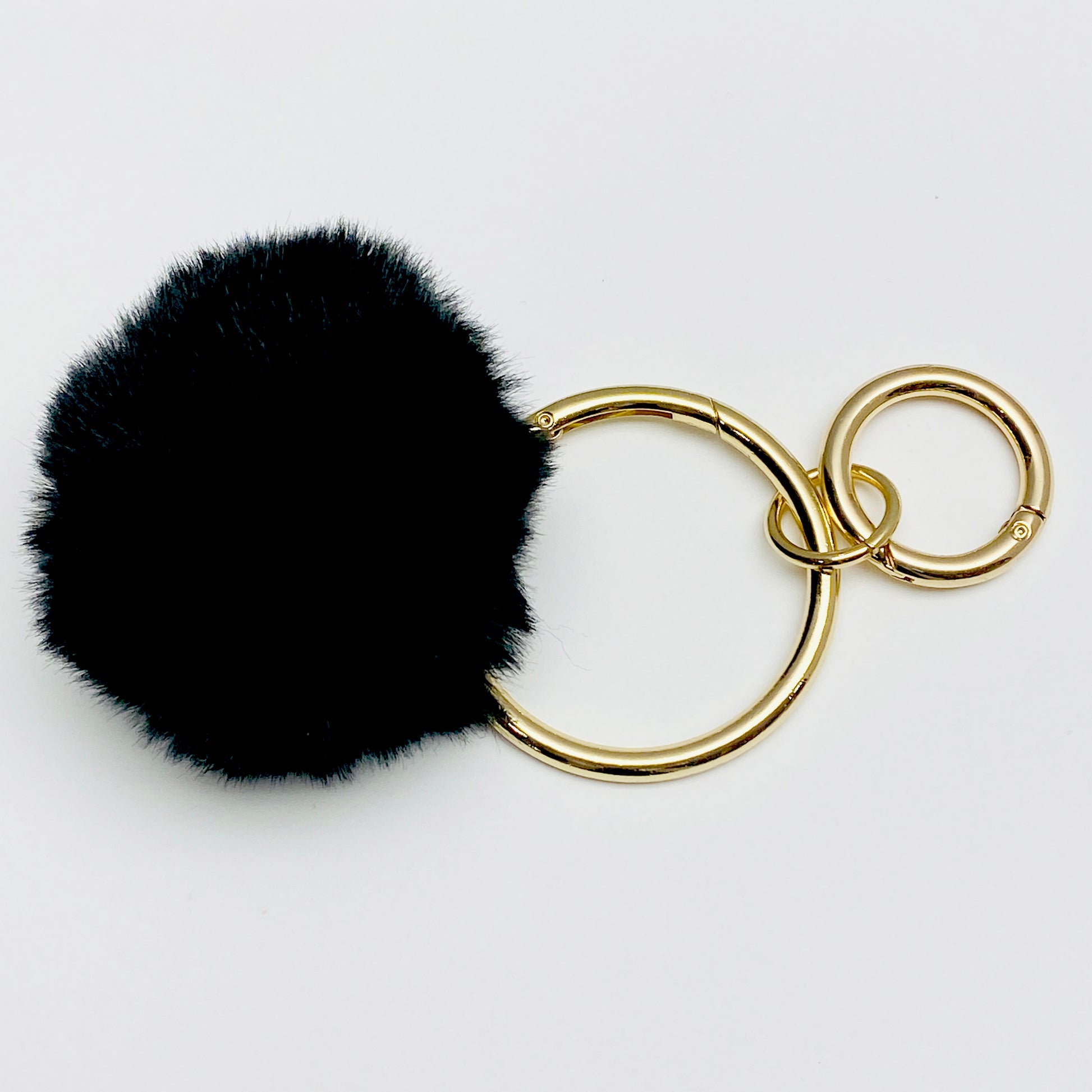 Pom Pom Keychain Black - The Matador