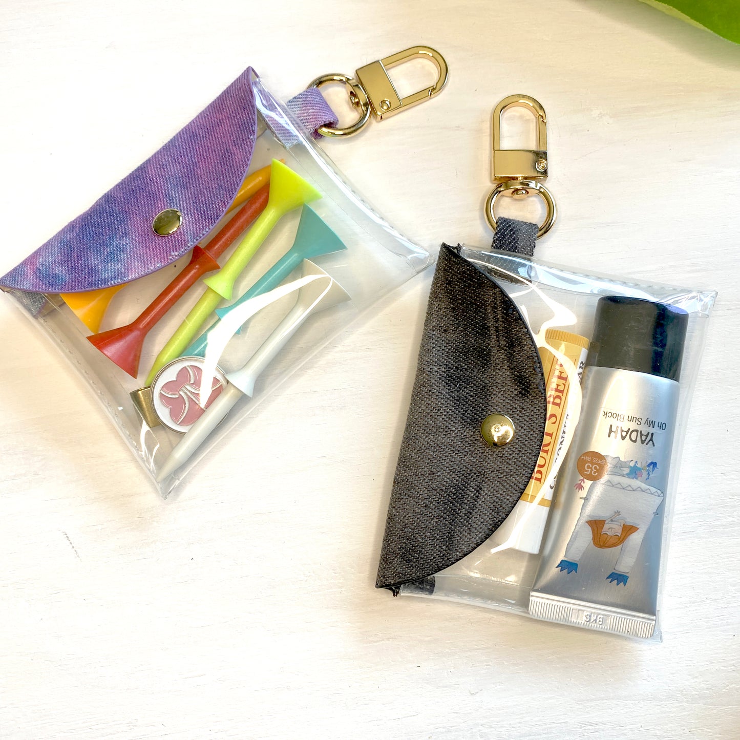 Clear Small Purse KeyChain